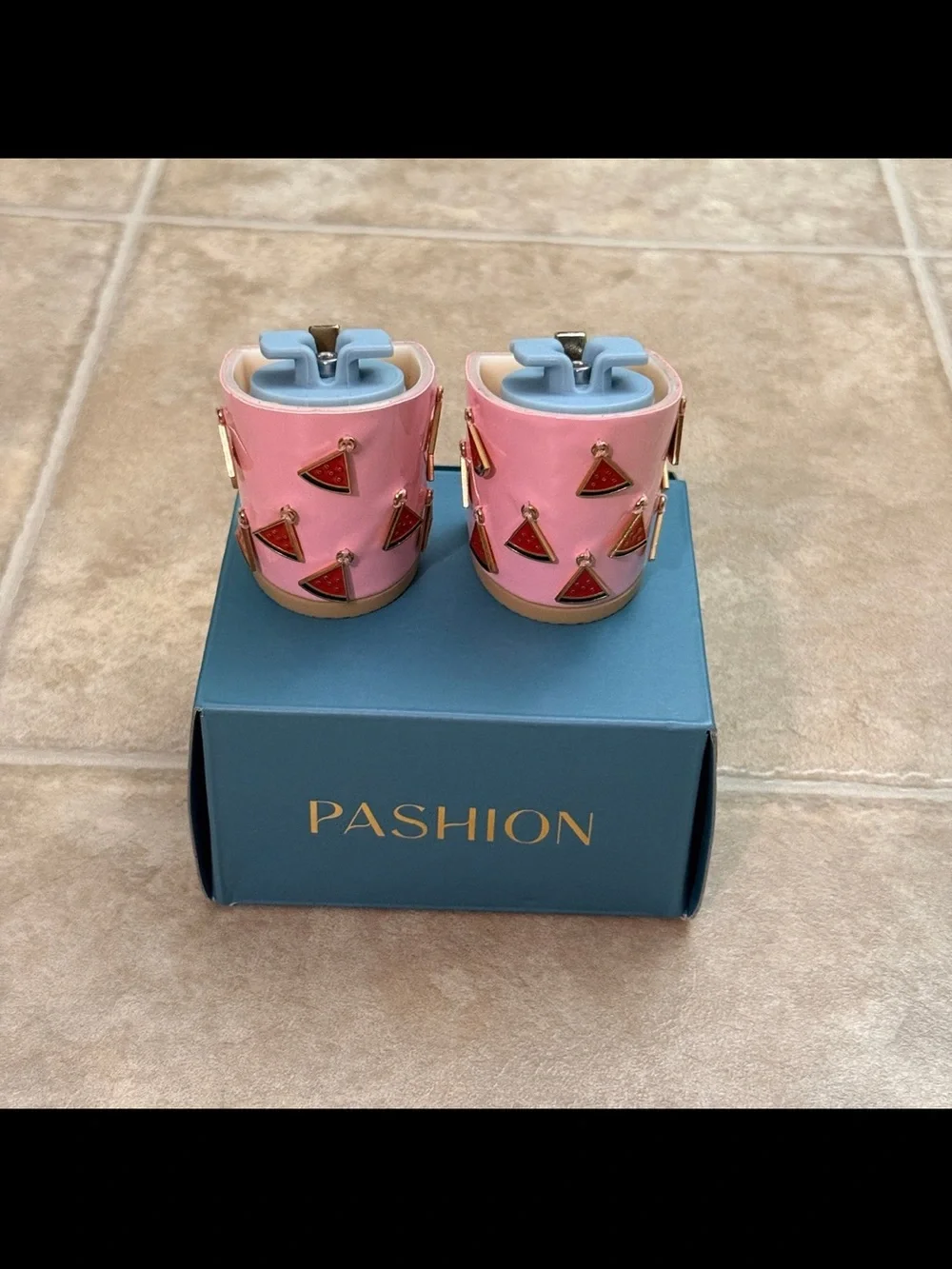 Pashion Footwear 3” watermelon